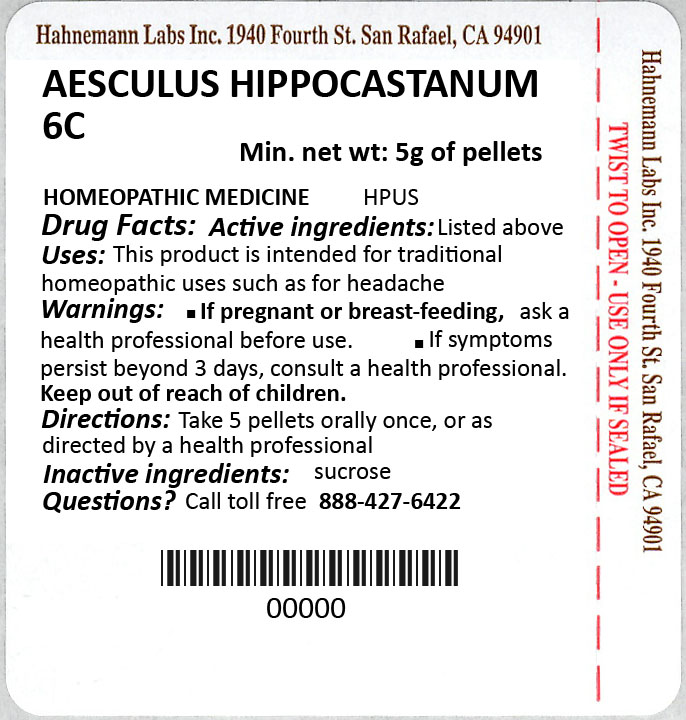 AESCULUS HIPPOCASTANUM 6C 5g