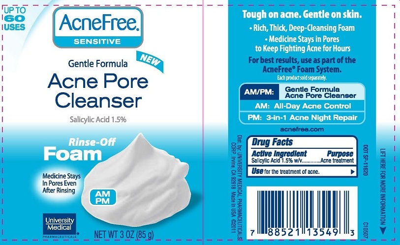 Af Foam Sensitive Acne Pore Cleanser | Salicylic Acid Aerosol, Foam Breastfeeding
