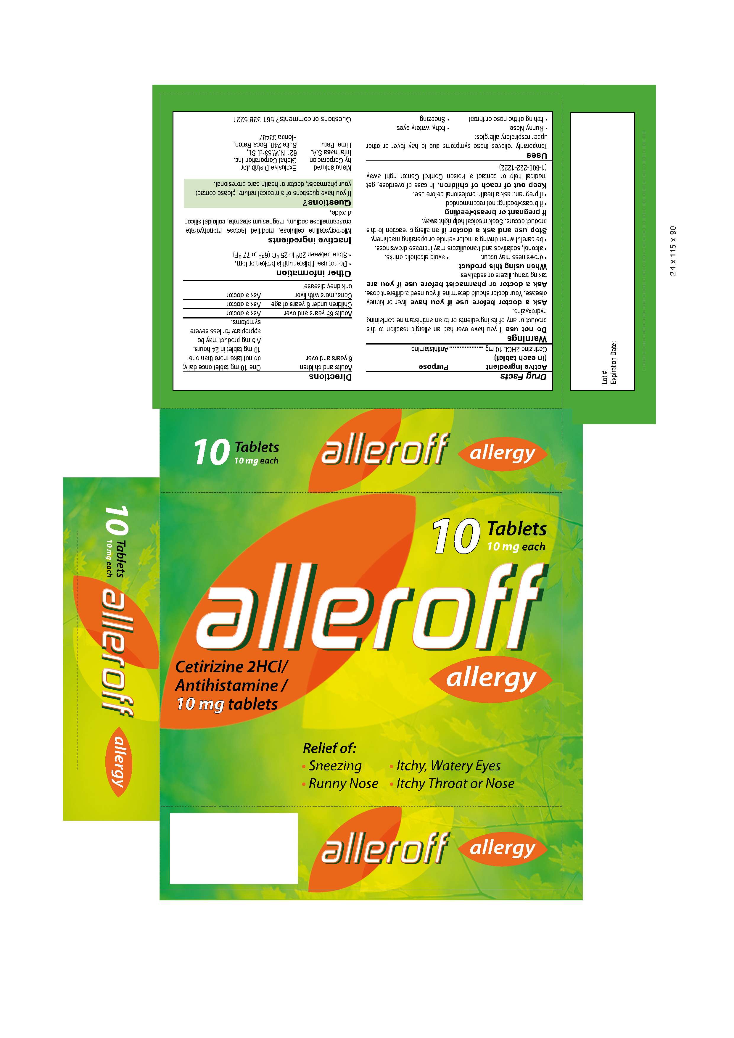 Alleroff | Cetirizine Hydrochloride Tablet while Breastfeeding