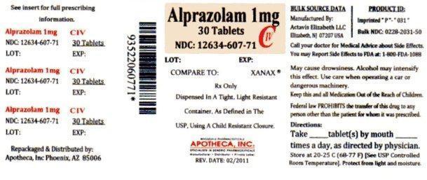 alpraz label