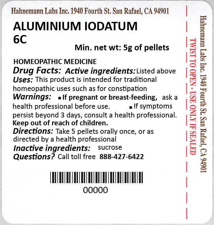 ALUMINIUM IODATUM 6C 5g