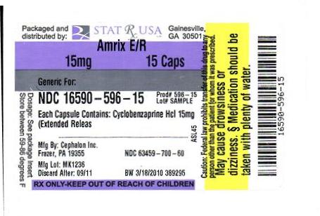 Amrix ER 15mg Label Image