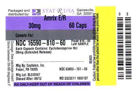 Amrix ER 30mg Label Image