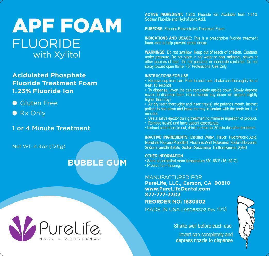 Purelife Apf | Sodium Fluoride Aerosol, Foam Breastfeeding