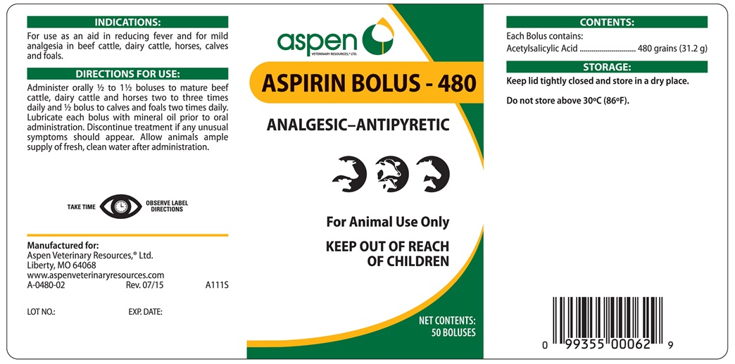 AS-Aspirin 480 Bolus