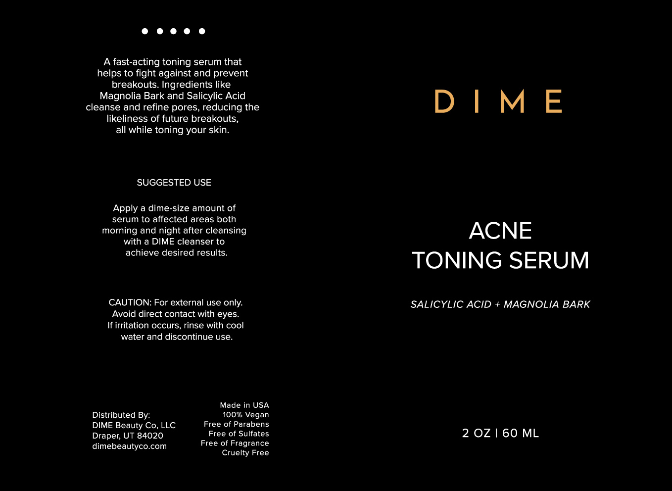 Bottle Acne Toning serum