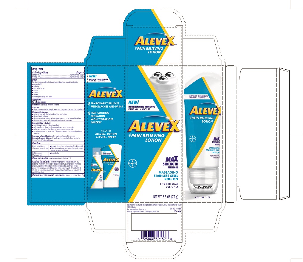 AleveX label 72 grams