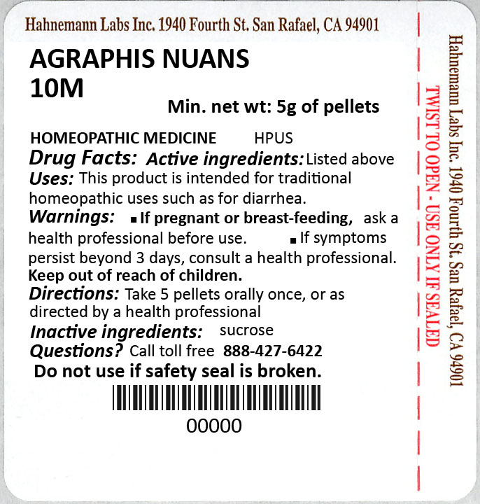 Agraphis Nutans 10M 5g