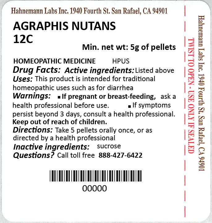 Agraphis nutans 12C 5g