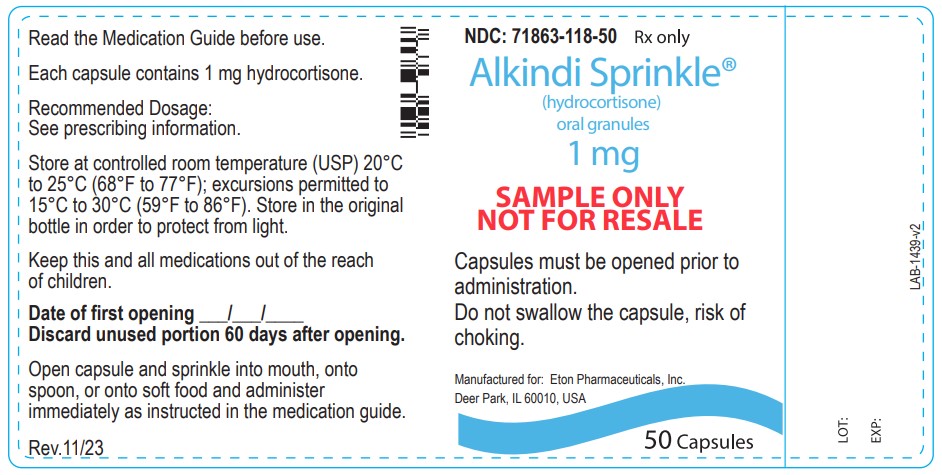 Alkindi Sample Container 1mg