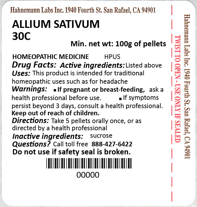 Allium sativum 30C 100g
