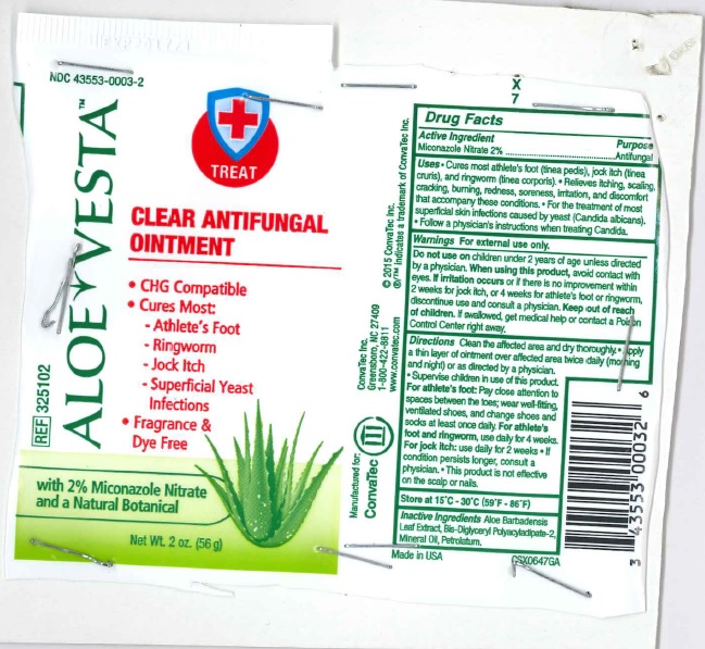 Aloe Vesta Clear Antifungal 56g | Miconazole Nitrate Ointment Breastfeeding