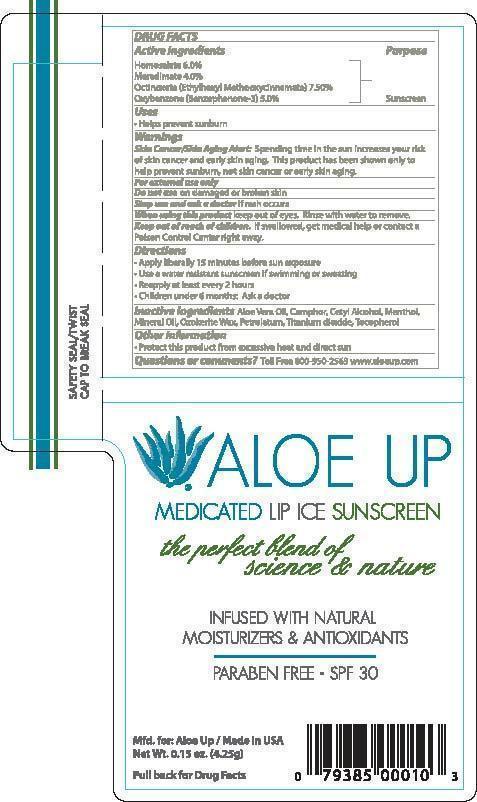 Aloe Up White Line SPF 30 Medicated Lip Balm