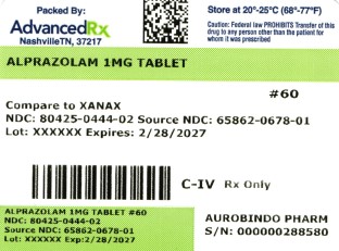 Alprazolam 1mg Tablet #60