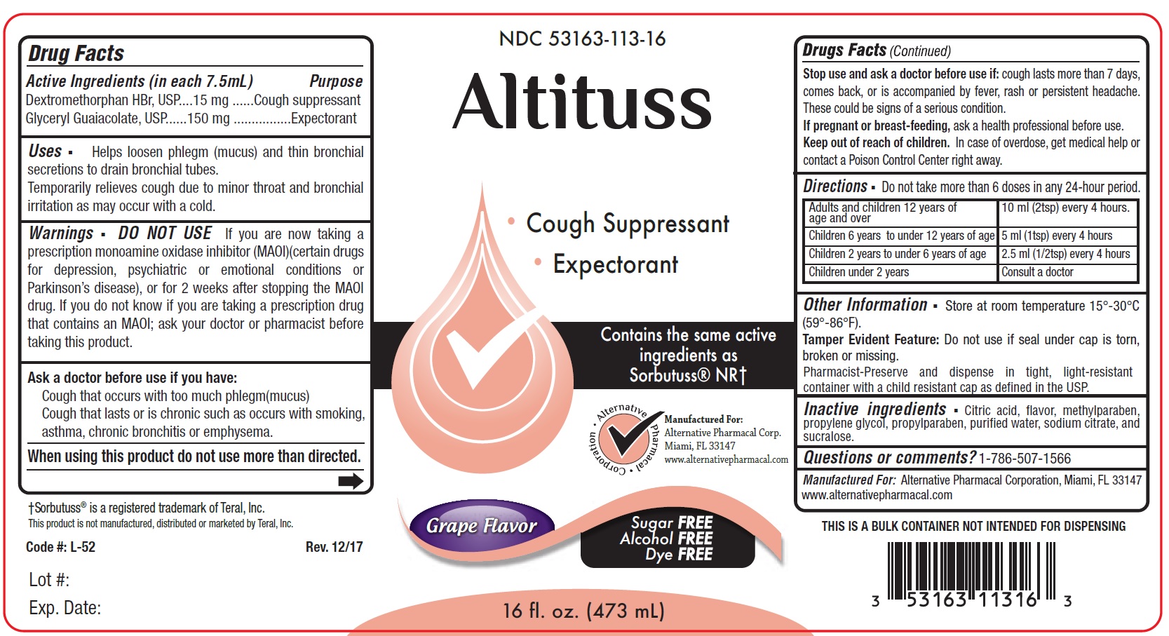 Altituss Label