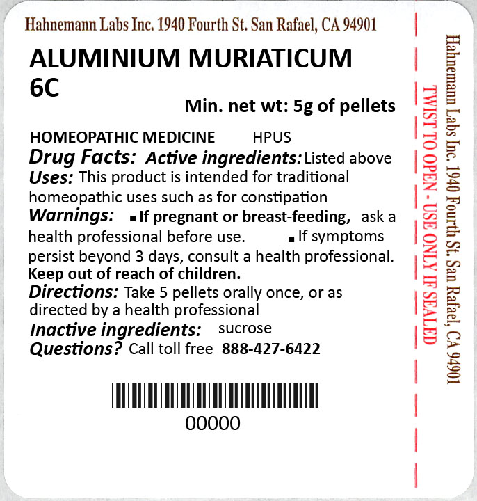 Aluminium muriaticum 6C 5g