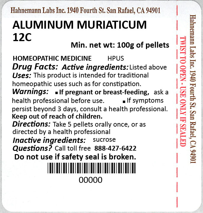 Aluminum Muriaticum 12C 100g