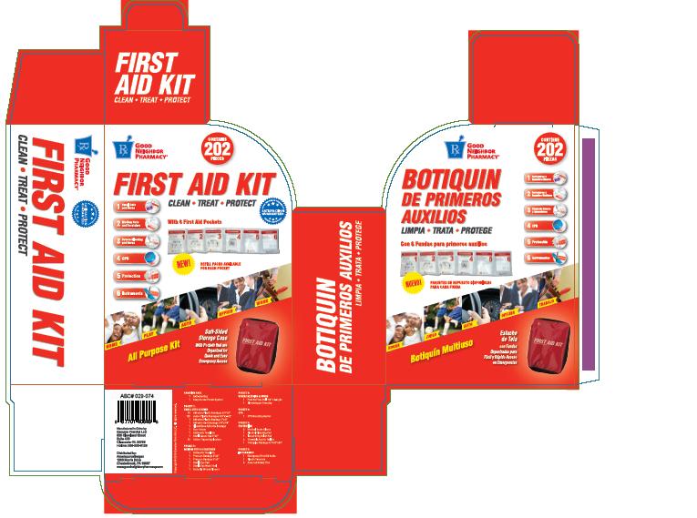 Amerisource First Aid Kit 202 pieces