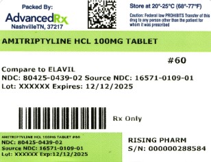 Amitriptyline HCL 100mg #60