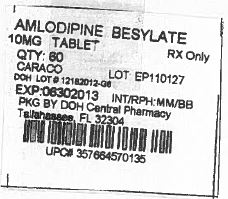 Label for 10 mg