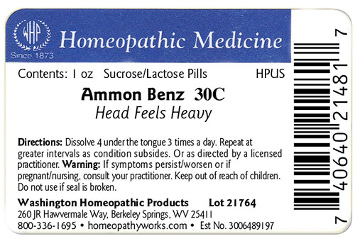 Ammon benz label example