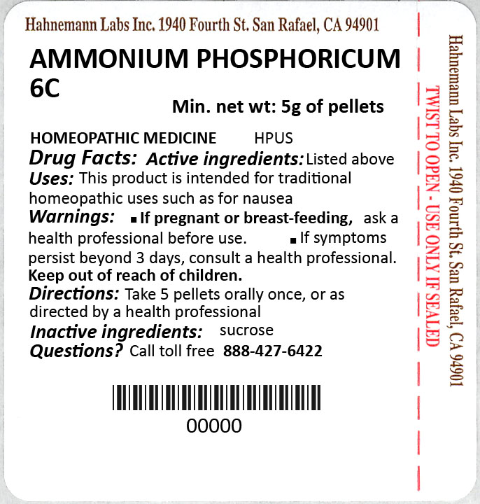 Ammonium Phosphoricum 6C 5g