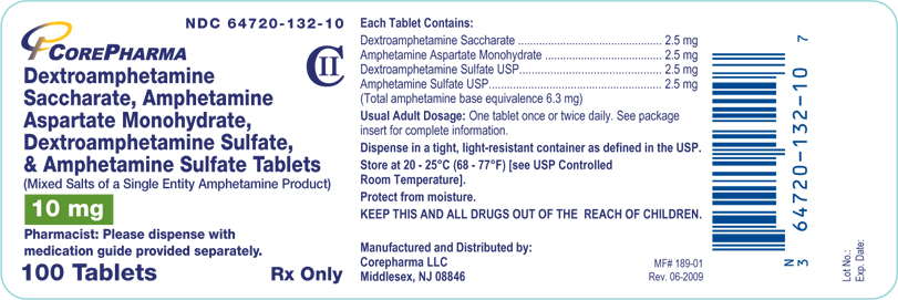 Container Label for 10mg, 100 Count