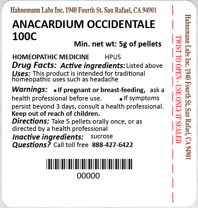 Anacardium Occidentale 100C 5g