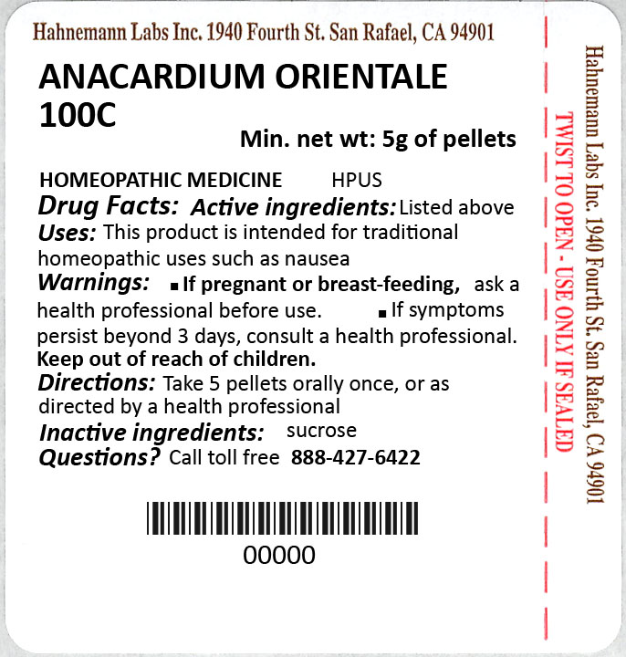 Anacardium Orientale 100C 5g