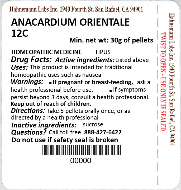 Anacardium Orientale 12C 30G