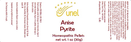 Anise Pyrite Pellets