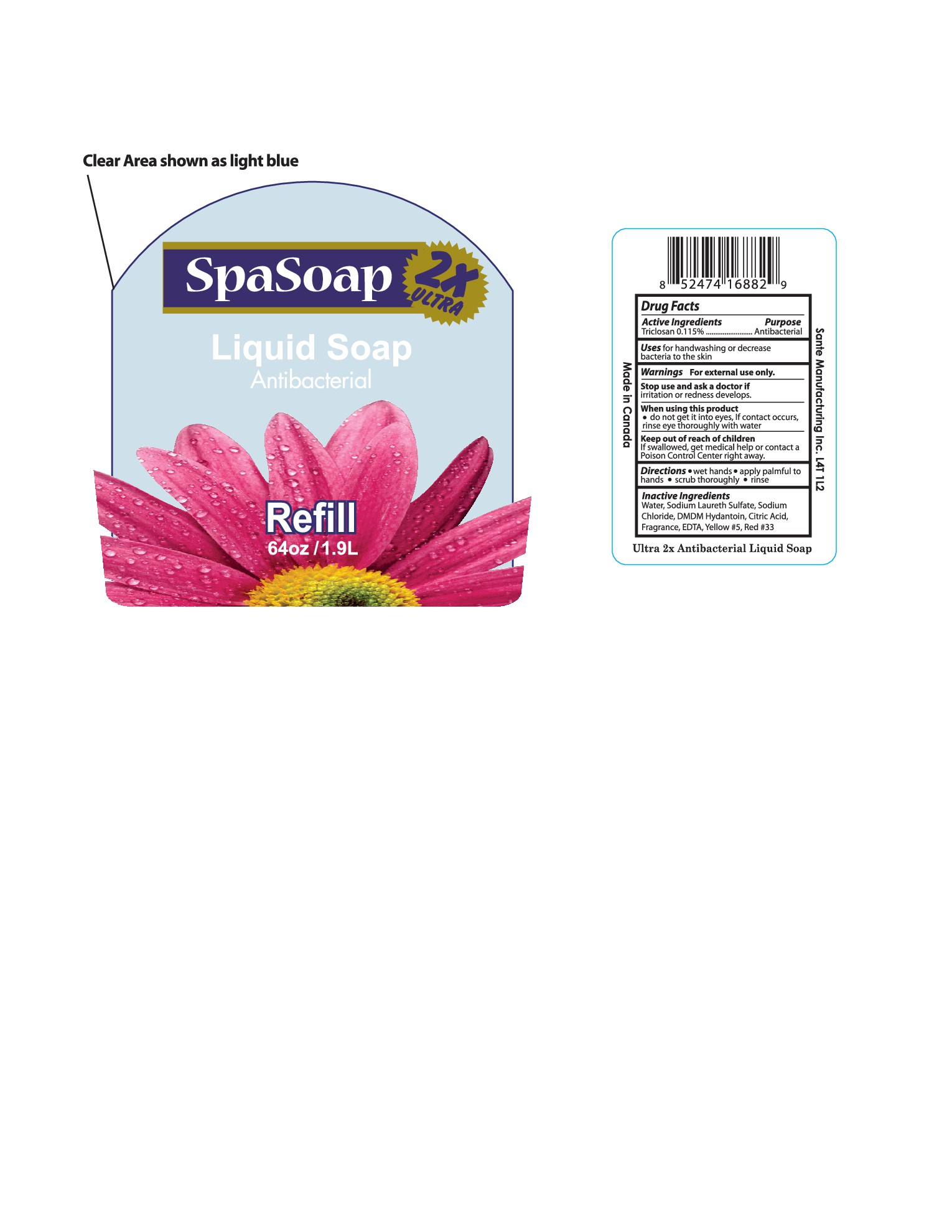 Spa Soap Antibacterial 2X