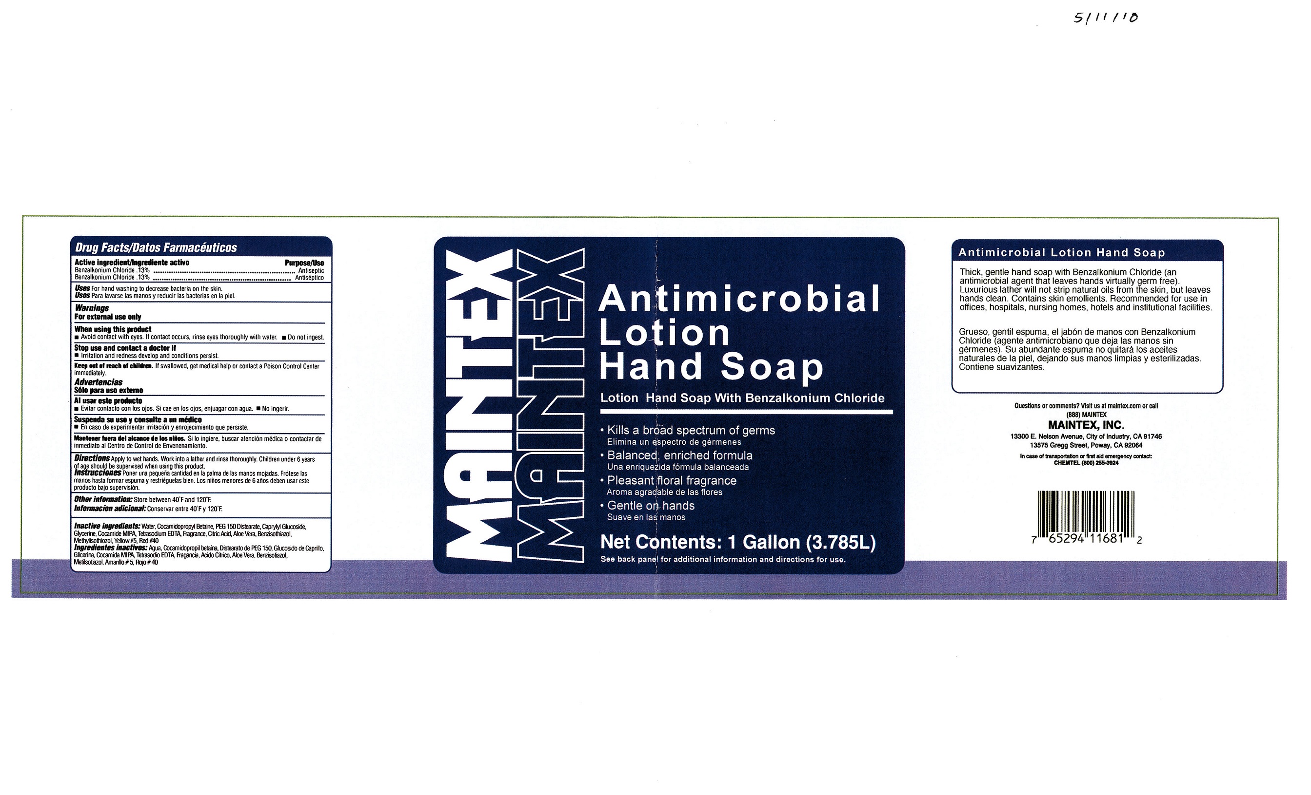 Antimicrobial Hand | Benzalkonium Chloride Liquid Breastfeeding