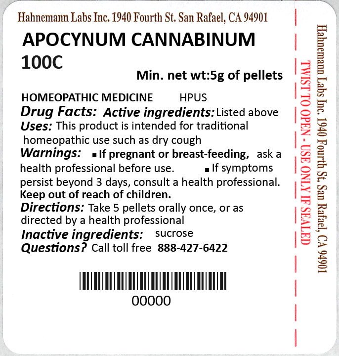 Apocynum Cannabinum 100C 5g