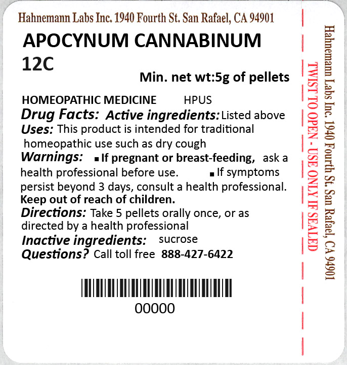 Apocynum Cannabinum 12C 5g