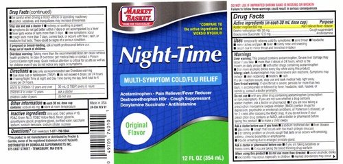 Night-time Multi-symptom Cold/flu Original Breastfeeding