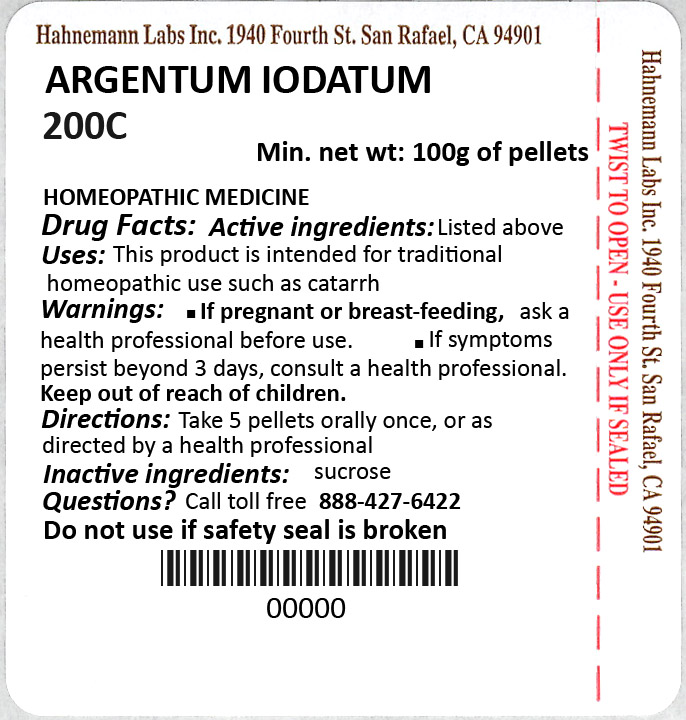 Argentum Iodatum 200C 100g 