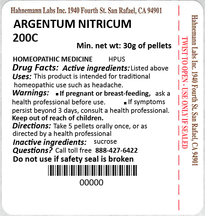 Argentum Nitricum 200C 30g
