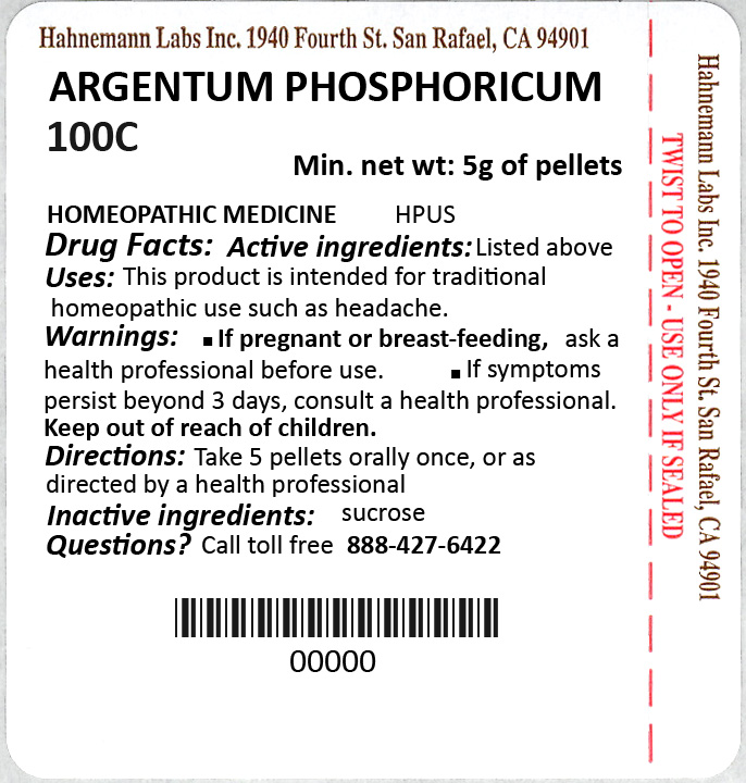 Argentum Phosphoricum 100C 5g