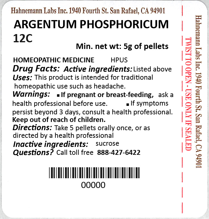 Argentum Phosphoricum 12C 5g