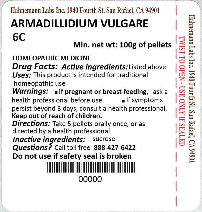 Armadillidium Vulgare 6C 100g