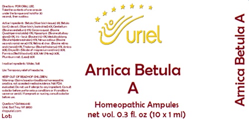 Arnica Betula A Ampules