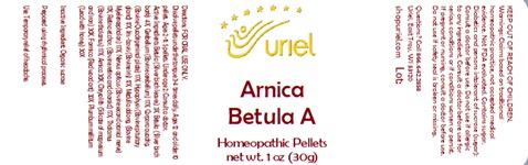 Arnica Betula A Pellets