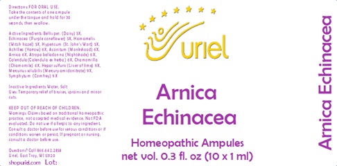 Arnica Echinacea Ampules