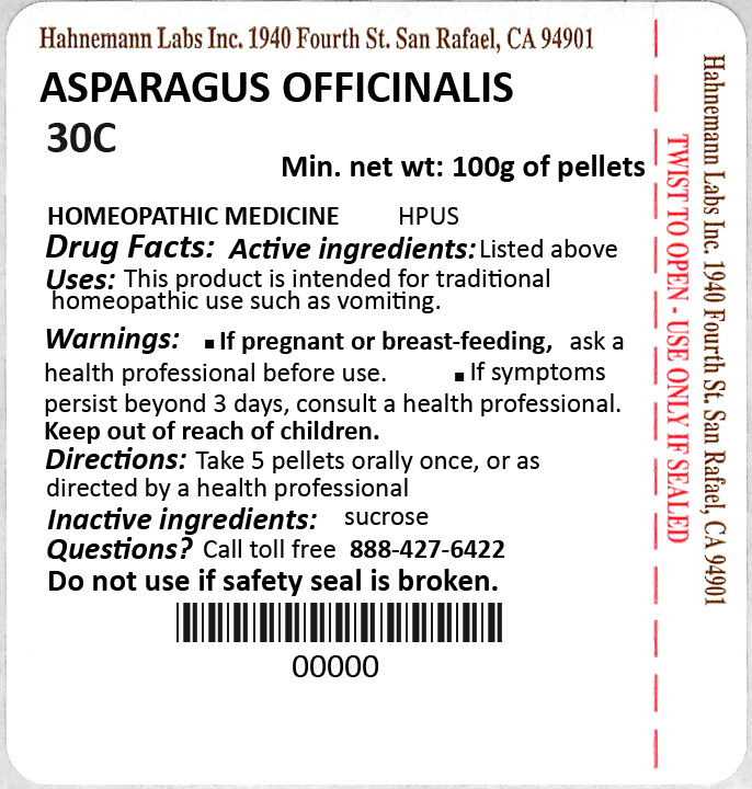 Asparagus Officinalis 30C 100g 