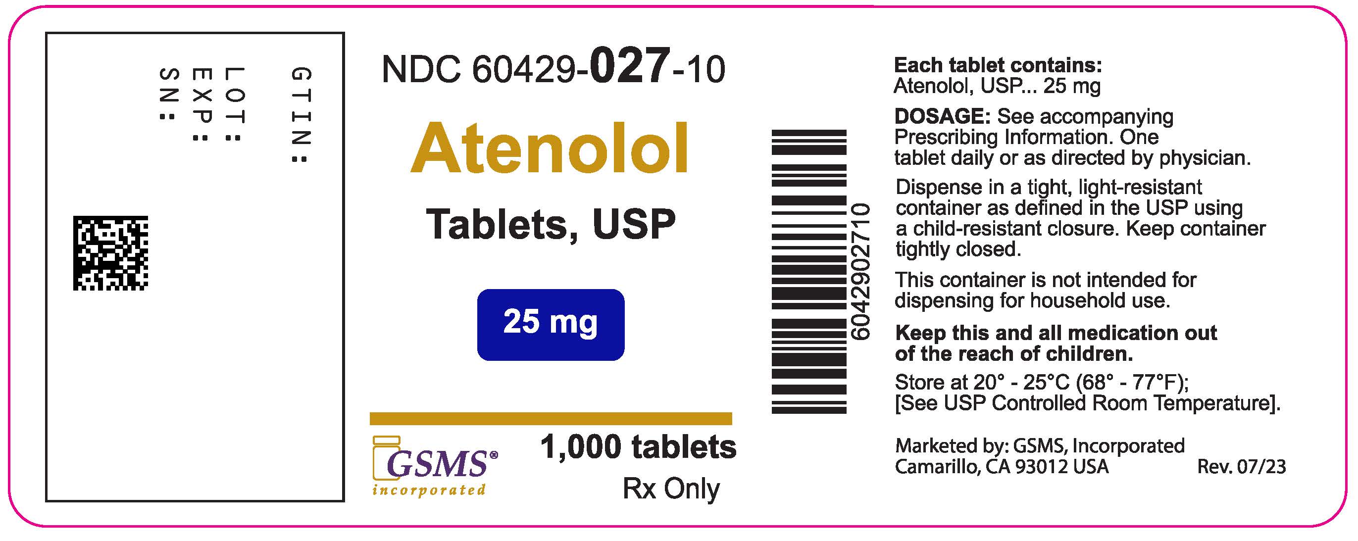 Atenolol Tablets - 60429-027-10LB - Rev 0723.jpg