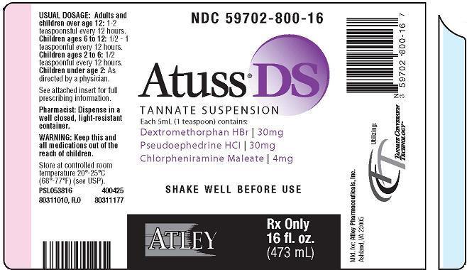 Atuss DS Package Label