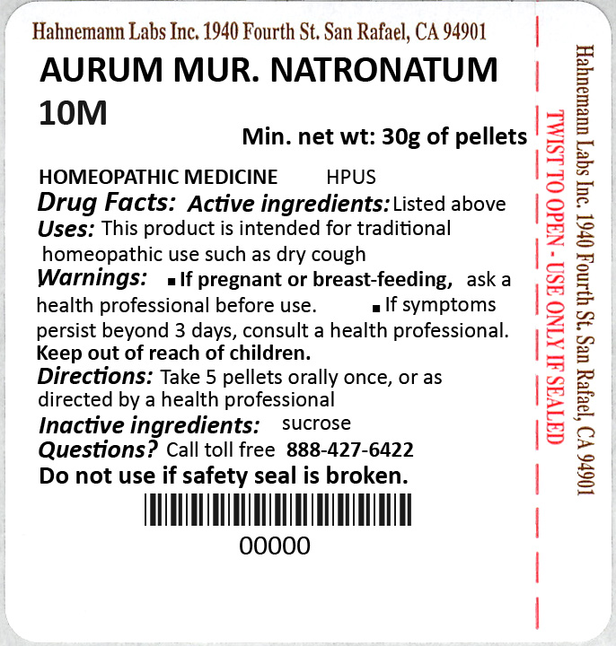 Aurum Muriaticum Natronatum 10M 30g