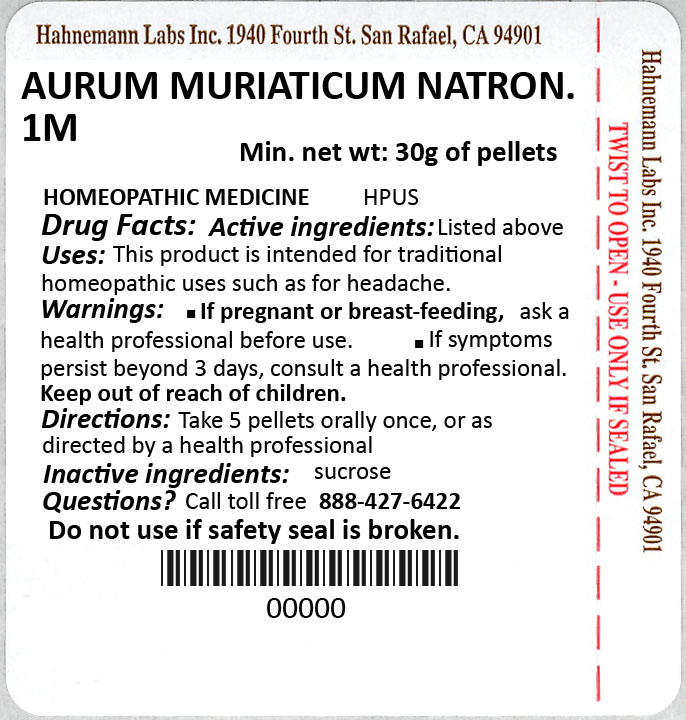 Aurum Muriaticum Natronatum 1M 30g