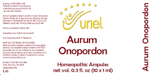 Aurum Onopordon Ampules